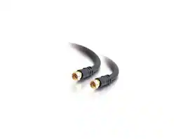 Cables to Go - C2G 29133 12 ft. Value Series F-Type RG6 Coaxial Video Cable Male to Male