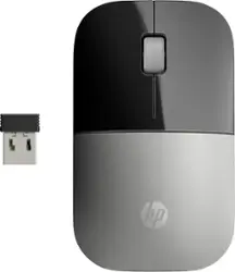 HP - Z3700 G2 Wireless Blue LED Mouse - Wireless - Natural Silver - Front_Zoom
