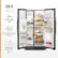 24.5 CU. FT.
Infinity Slide Shelf
Frameless Glass Shelves
Adjustable Gallon Door Bins