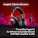 Angled 53mm Drivers H Tuned by HyperX to deliver accurate sound and high-quality audio.