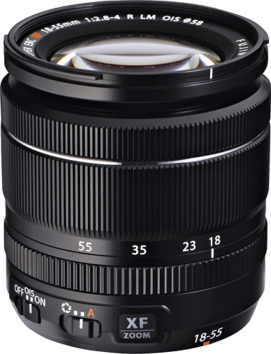Fujifilm XF 18-55mm f/2.8-4 OIS Zoom Lens Black 16276479/16432853 - Best Buy