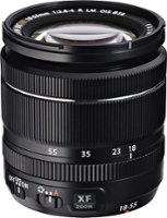 Fujifilm - XF 18-55mm f/2.8-4 OIS Zoom Lens - Black - Front_Zoom