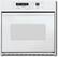 Front Standard. KitchenAid - 30" Built-In Self-Cleaning Single Electric Convection Wall Oven - White.