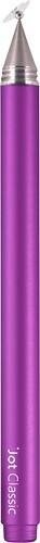 Front Standard. Adonit - Jot Classic Stylus for Most Capacitive Touch-Screen Displays - Purple.