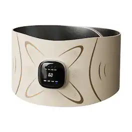 Cluzine - Waist Massager Electric Abdominal Stimulator 20 Levels Vibration Heating Pulse Shaping Massager