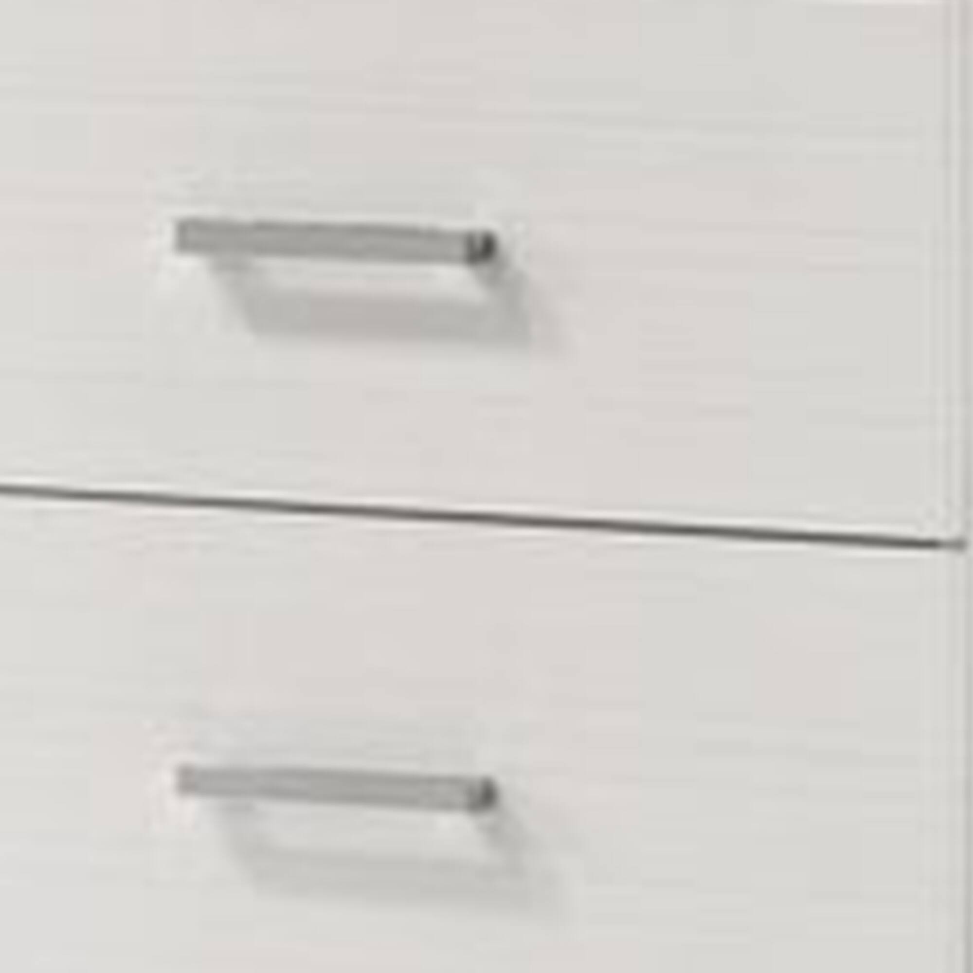 Alt View 3. Manhattan Lane - Nightstand with 2 Drawers and Bar Handle - White.