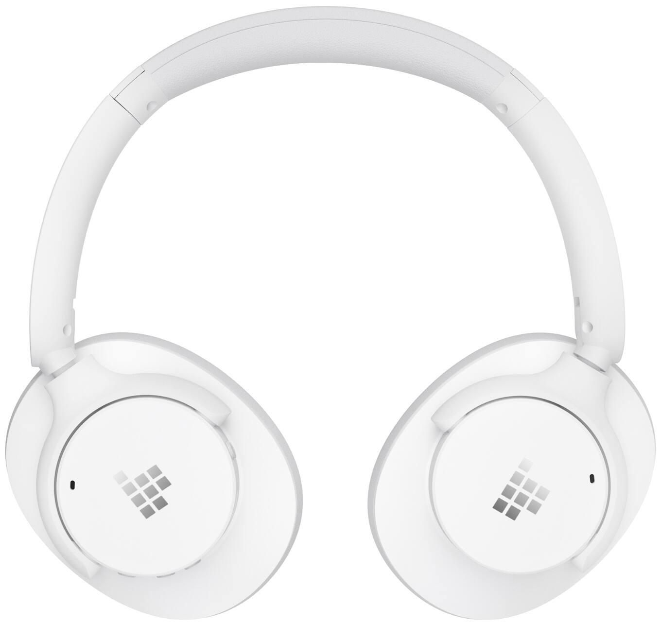 Alt View 2. Tronsmart - Q20 Active Noise Cancelling Headphones, Wireless Over-Ear Bluetooth Headphones, 60H Playtime, Deep Bass, Comfort Fit - White.