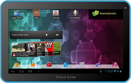  Visual Land - Prestige 10 10 inch Tablet with 16GB Memory - Blue