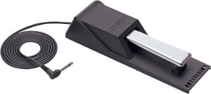 Casio - Piano-Style Sustain Pedal - Black - Angle_Zoom