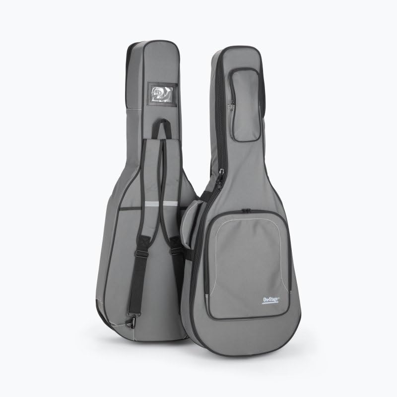 Alt View 7. On Stage Stands - On-Stage Electric Guitar Gig Bag (GHE7550CG) - Black.