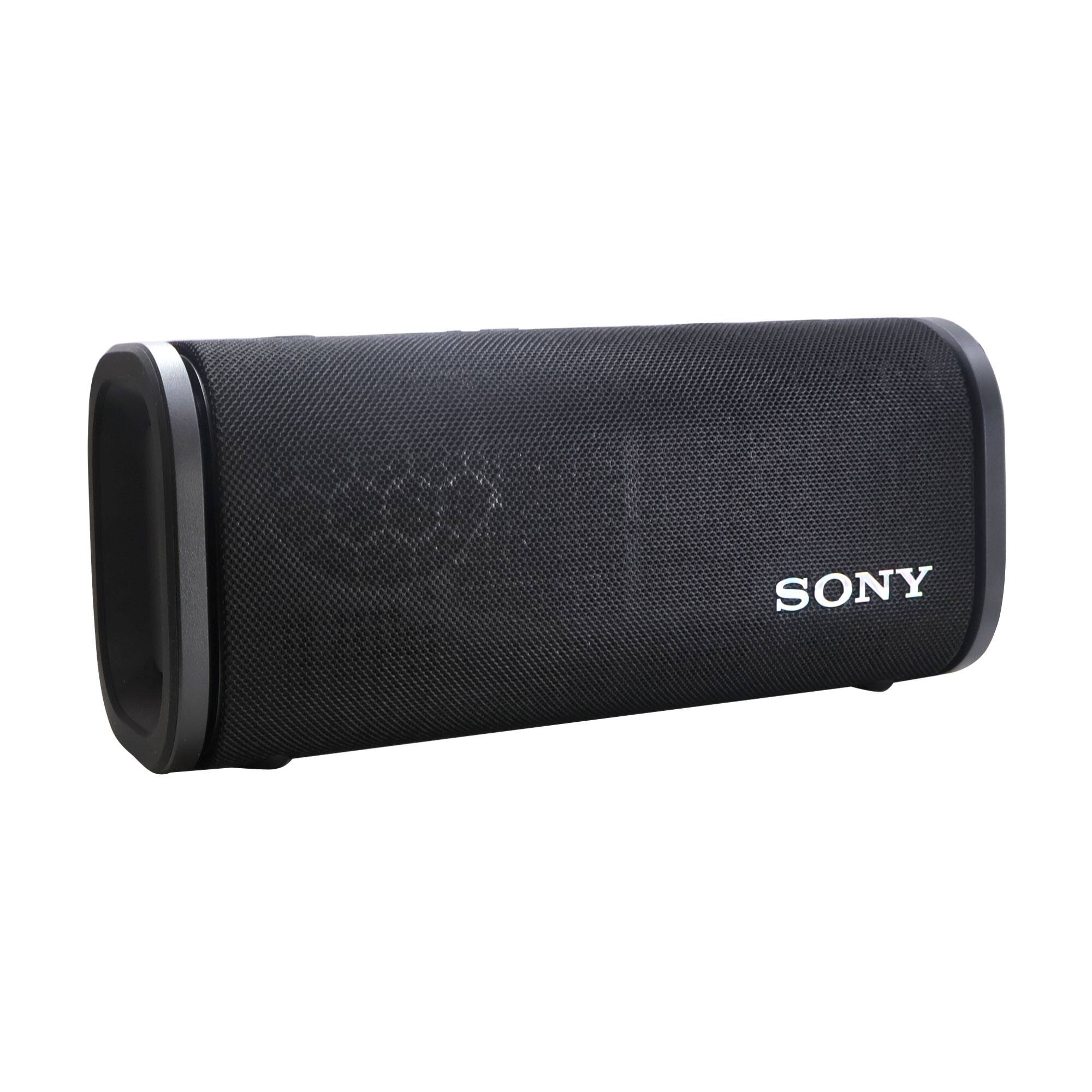 Angle. Sony - 2x Sony ULT FIELD 5 Wireless Portable Speaker (Black) - Black.