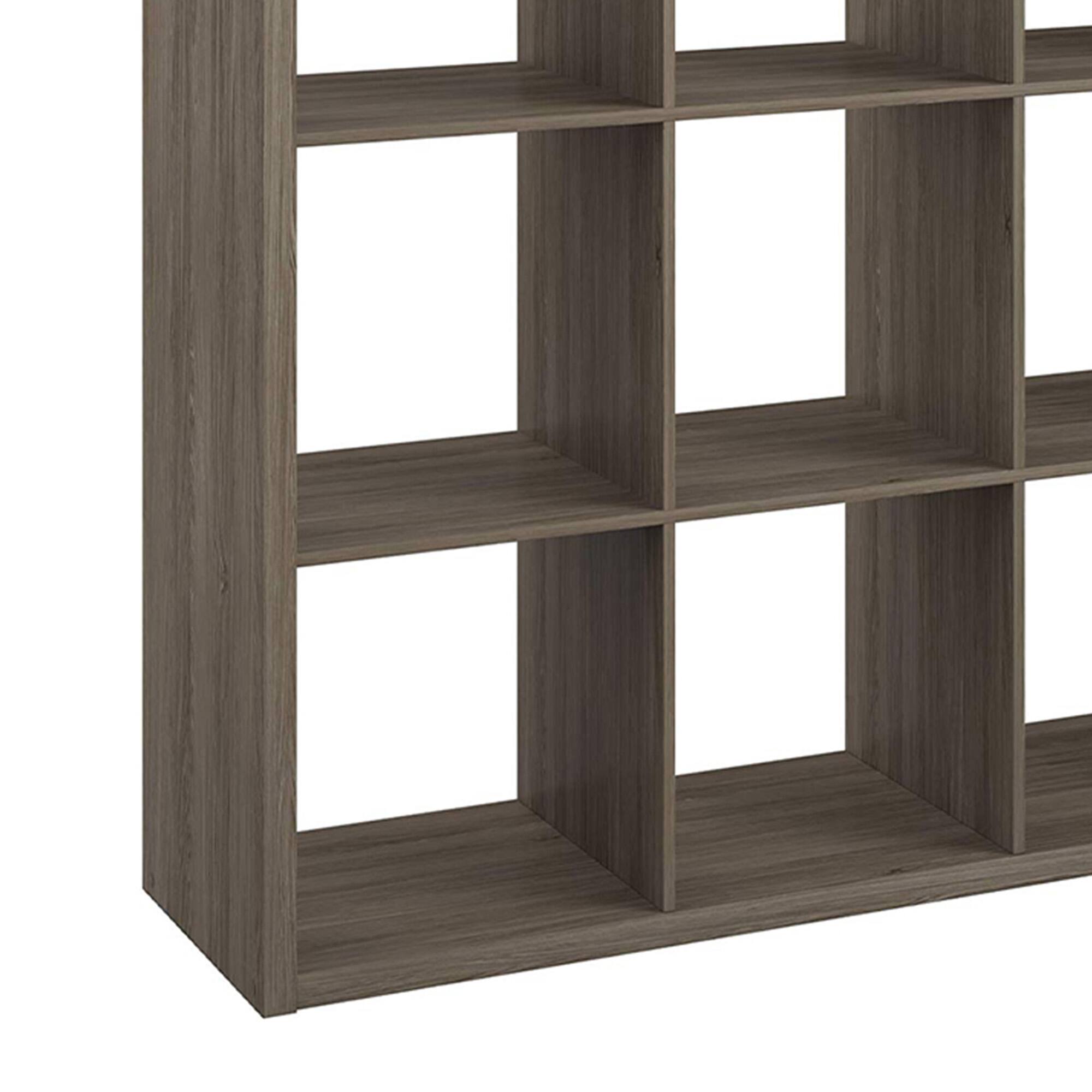 Alt View 4. ClosetMaid - ClosetMaid Decorative Bookcase Open Back 9-Cube Storage Organizer, Graphite Gray - Graphite Gray.