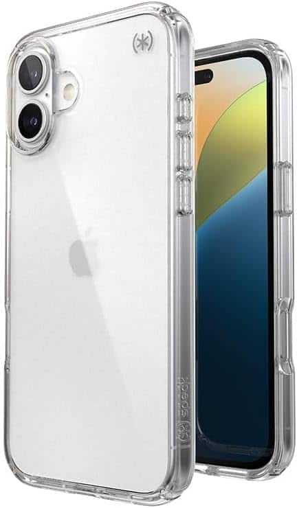 Speck - Presidio Perfect- Case - iPhone 16 Plus - Clear