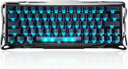 GravaStar - Mercury V60 Pro 60% Wired Hall Effect Gaming Keyboard with 8000Hz Polling Rate - GunMetal