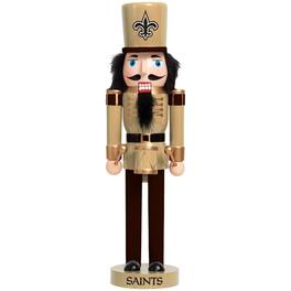 FOCO - New Orleans Saints 14" Team Holiday Nutcracker - Multicolor