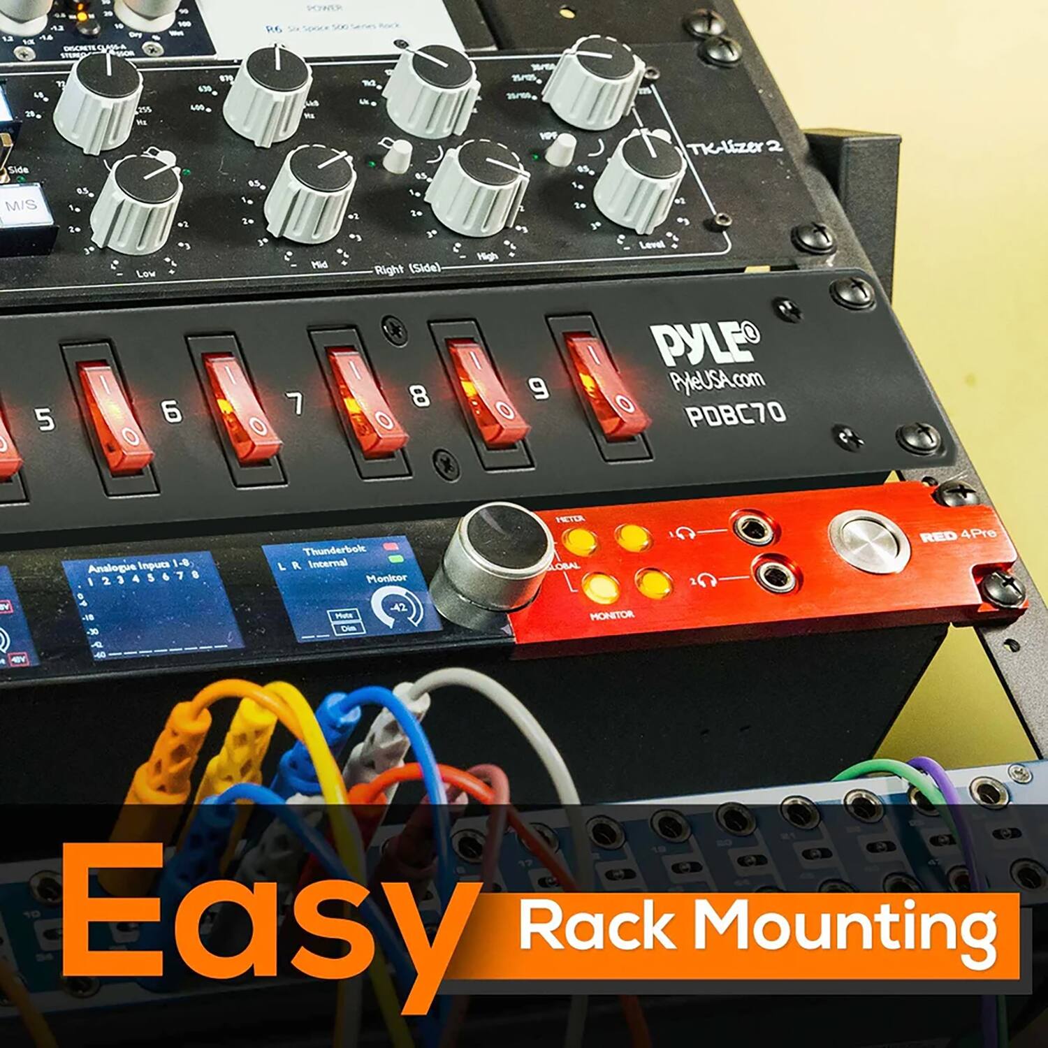 I ORC S - 38 Side M/S A le I - Low u9 w2 EM D 1e N 15 - a +1 1e * Rlight (Side) High 1 - POY en. af 1e 1 m TKAizzer 2 eS * 0 Leval  5 O 6 / C 0 7 I B O 8 X : 9 0 I PYLE PyeUSA.com O PDBC70 - Inpues -1 Analogos . A 5 & 1 I 2 3 Ae N -0 A - Thunderbok L A Internal Monicer 42 Peate com PRETER ACAAL MONITOR O  RED 4Pre a OF Easy Rack Mounting