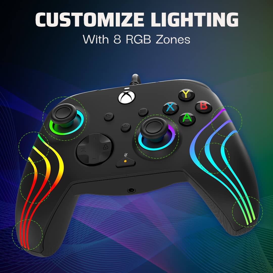 CUSTOMIZE LIGHTING  
With 8 RGB Zones