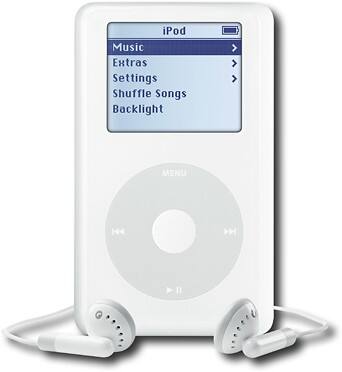 Front Standard. Apple® - iPod™ 40.0GB* Digital Audio Player.