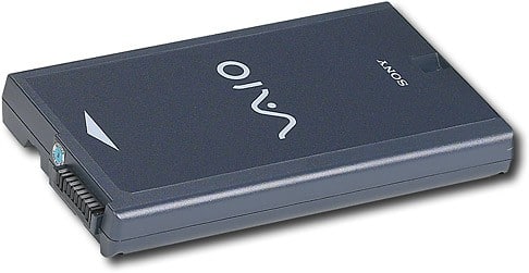 Angle Standard. Sony - Lithium-Ion Battery for VAIO K- and GRT-Series.
