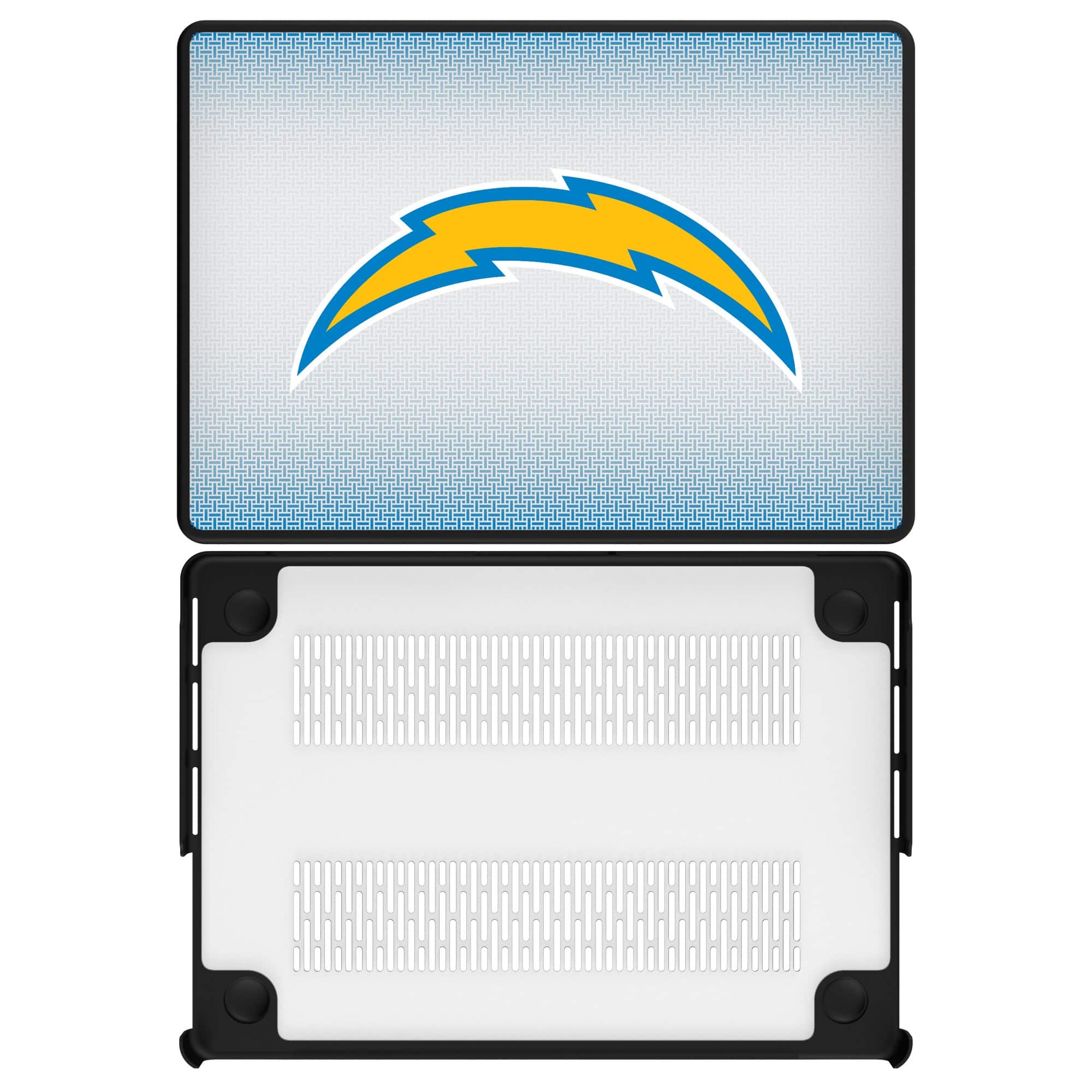 Keyscaper - Los Angeles Chargers Linen MacBook Case - Pro 13 in - Multicolor