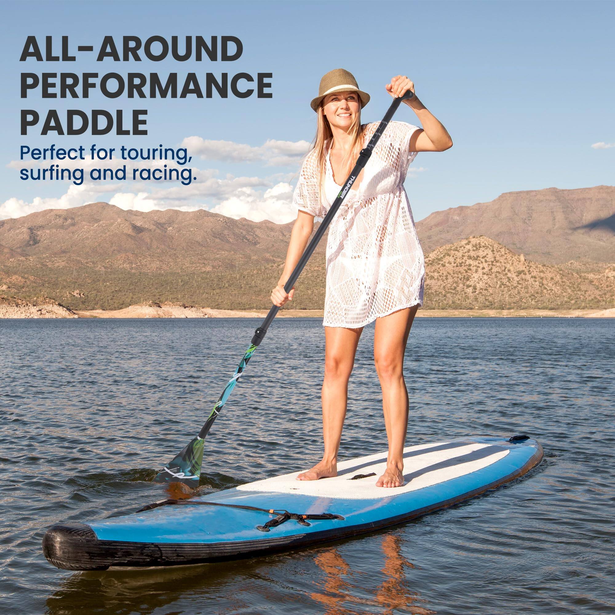 ALL-AROUND PERFORMANCE PADDLE  
Perfect for touring, surfing and racing.