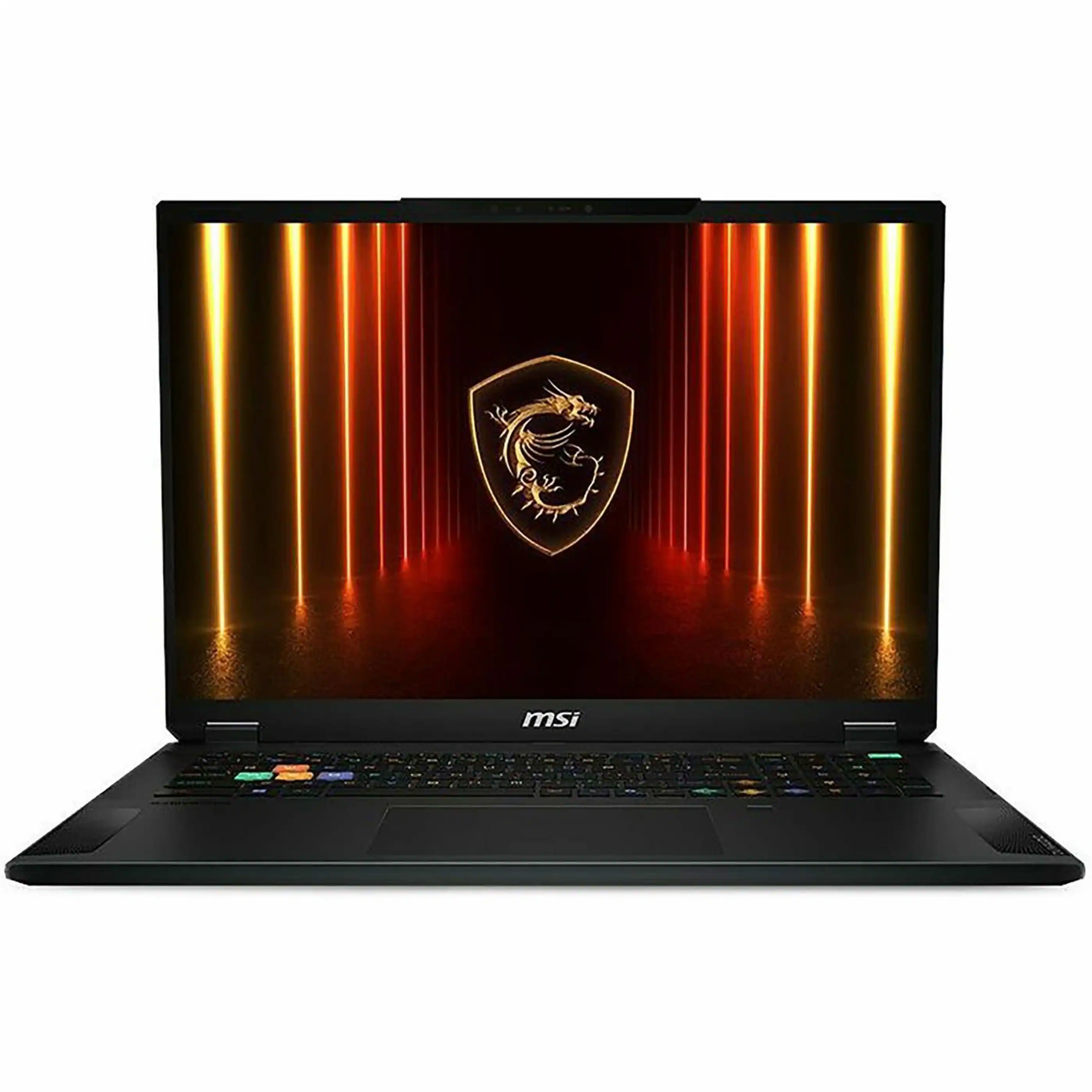 MSI - 18" Gaming Laptop 3840 x 2400 () - AMD Ryzen AI 9 HX 370 with 64GB Memory - GeForce RTX 5090 - 2 TB SSD - Midnight Black, Black