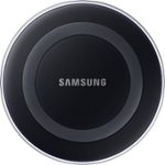 Front Zoom. Samsung - Wireless Charging Pad - Black.