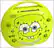 Front Detail. Emerson - SpongeBob SquarePants CD Boombox.