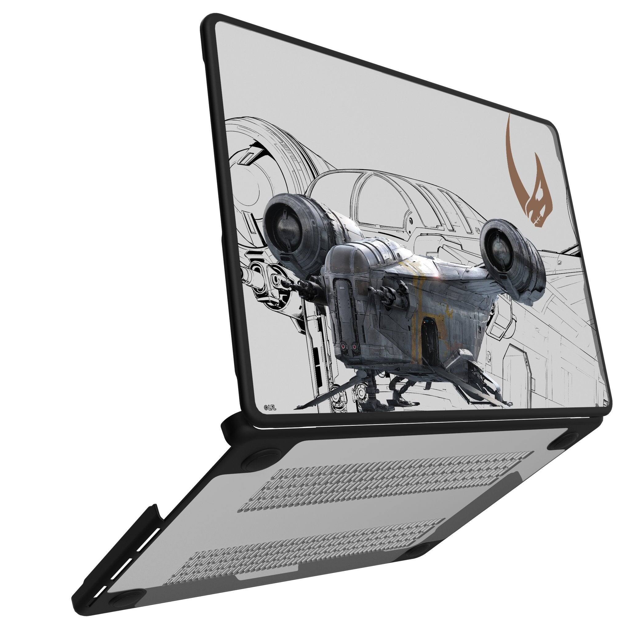 Angle. Keyscaper - Star Wars: A New Hope FactionTech Laptop Case - Apple MacBook Pro 16-inch (2021)/(2023) - Razor Crest.