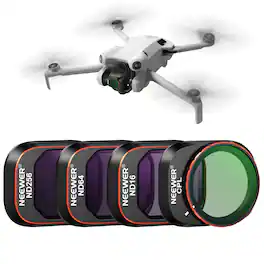 Neewer - 4-Pack ND/CPL Filter Set for DJI Mini 4 Pro - Multi-Coated HD Filters for Drone Camera
