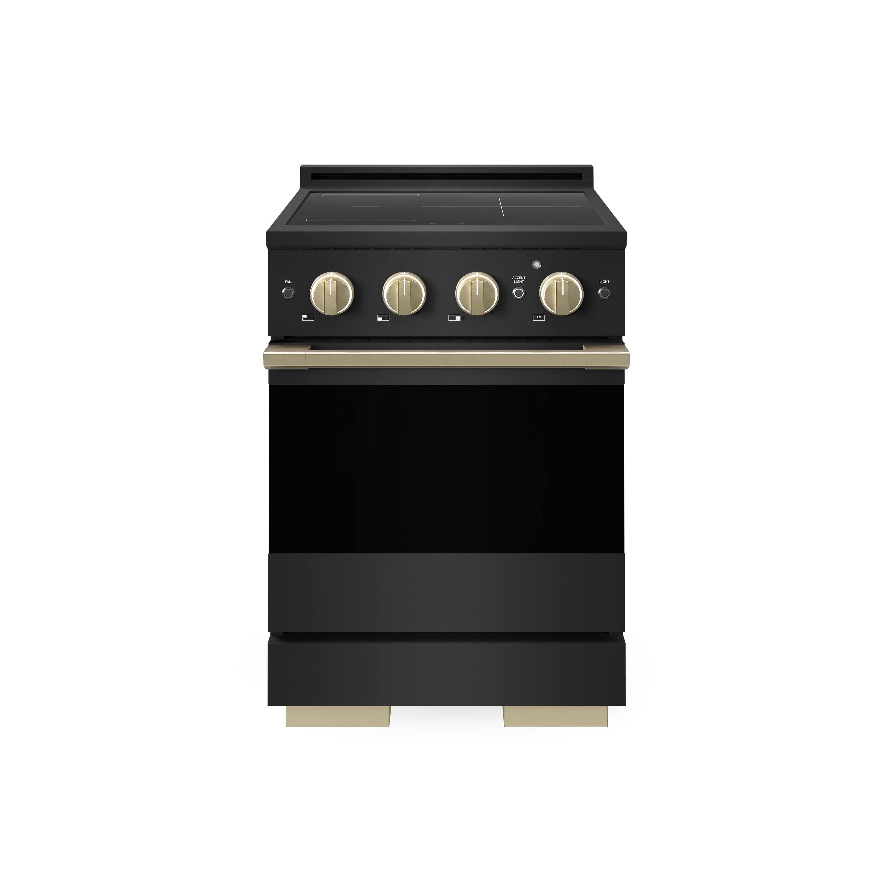 ZLINE Autograph 24 in. 3.2 cu. ft. Marino Freestanding Induction Range ...