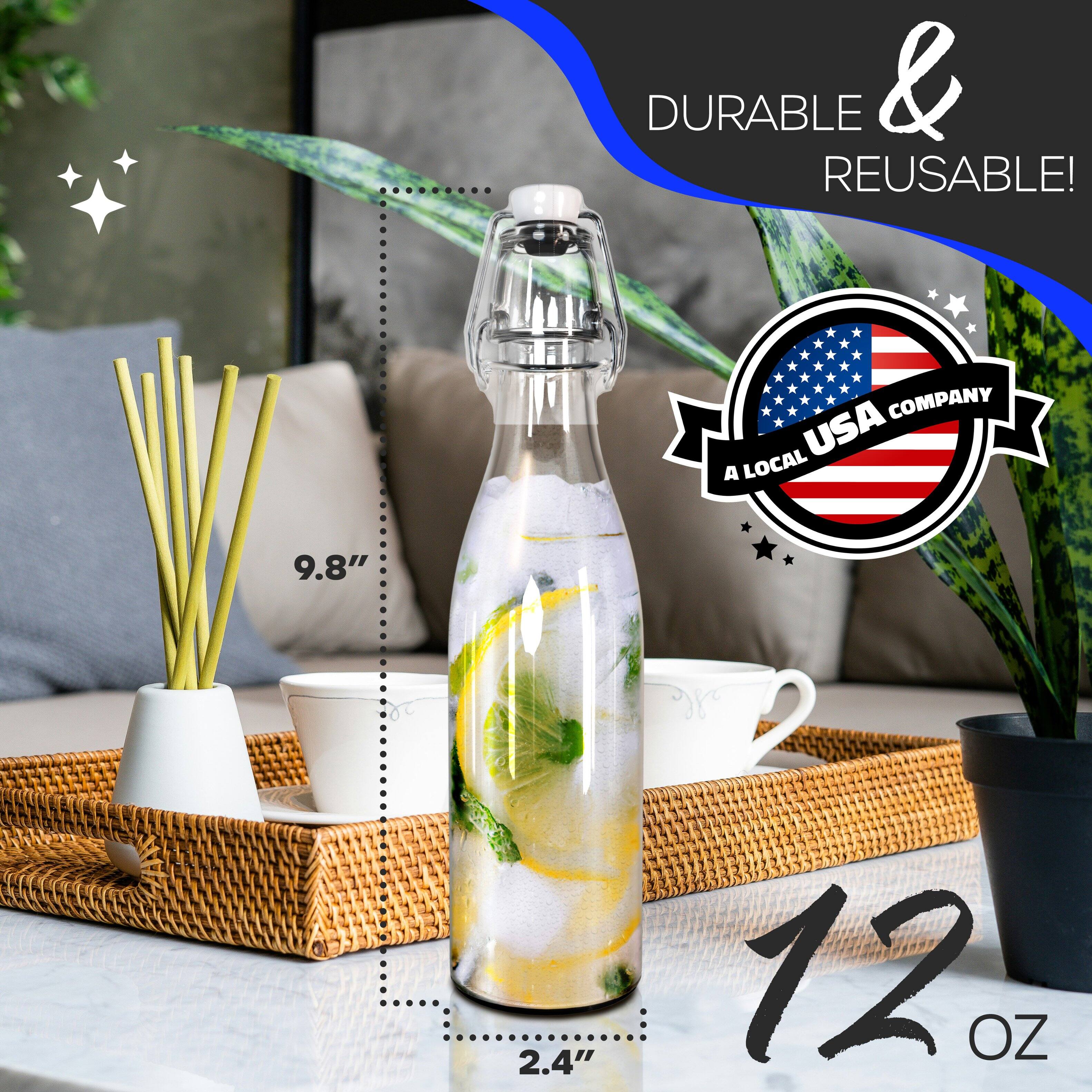 DURABLE & REUSABLE!  
A LOCAL USA COMPANY  
9.8" x 2.4"  
12 OZ