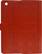 Back Standard. Tribeca - Leather Folio Case for Apple® iPad® 1st-, 2nd- and 3rd-Generation - Red.