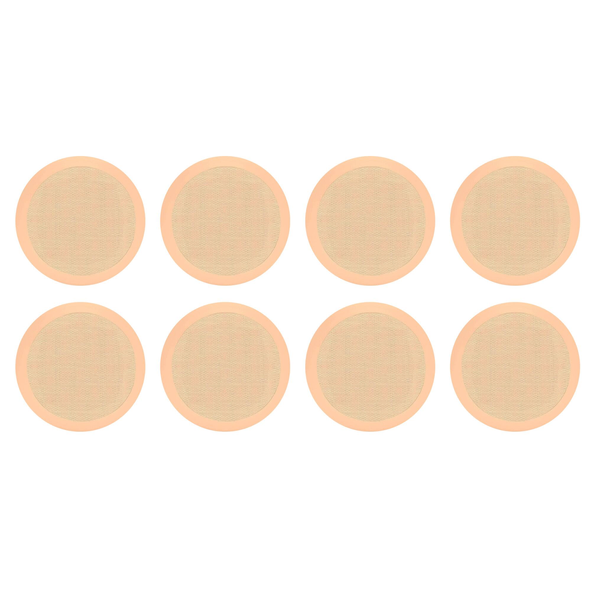 Front. Pyle - Pyle PDIC Series 200W 6.5" Round Flush Mount In Wall/In Ceiling Speakers, 4 Pair.