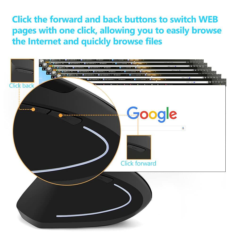 Click the forward and back buttons to switch WEB pages with one click, allowing you to easily browse the Internet and quickly browse files.

Click back

Click forward