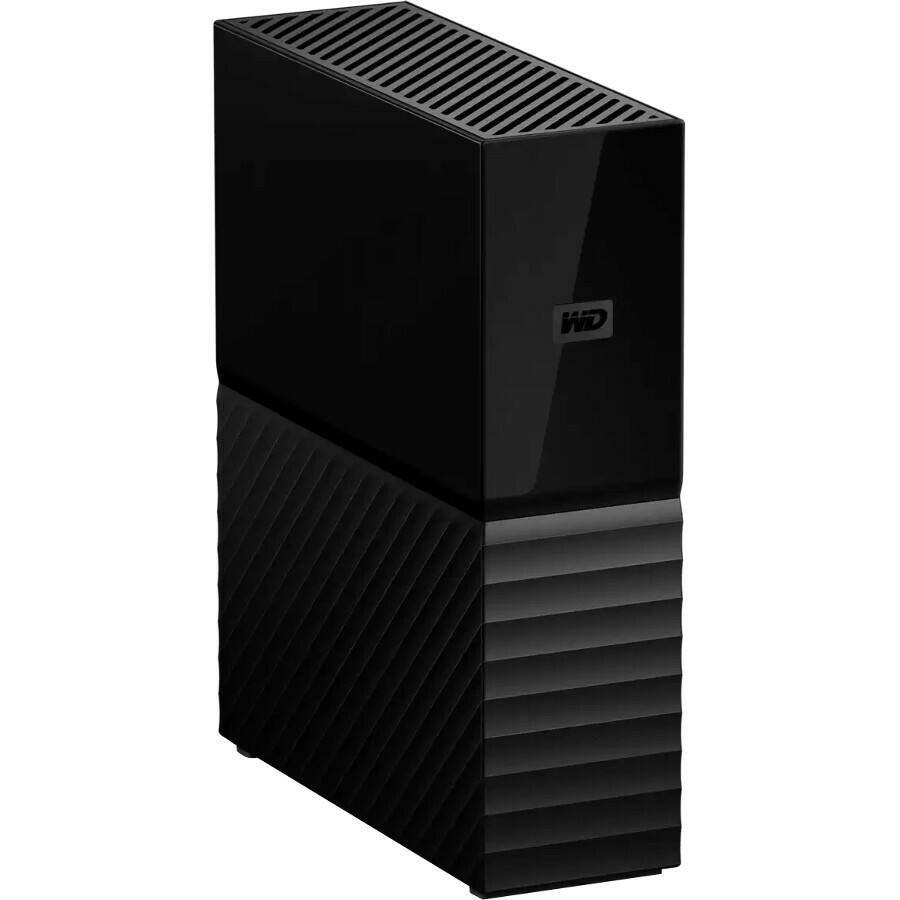 Back. Western Digital - WD My Book 18TB USB 3.0, Micro-B External Desktop Hard Drive WDBBGB0180HBK-NESN Black - Black.