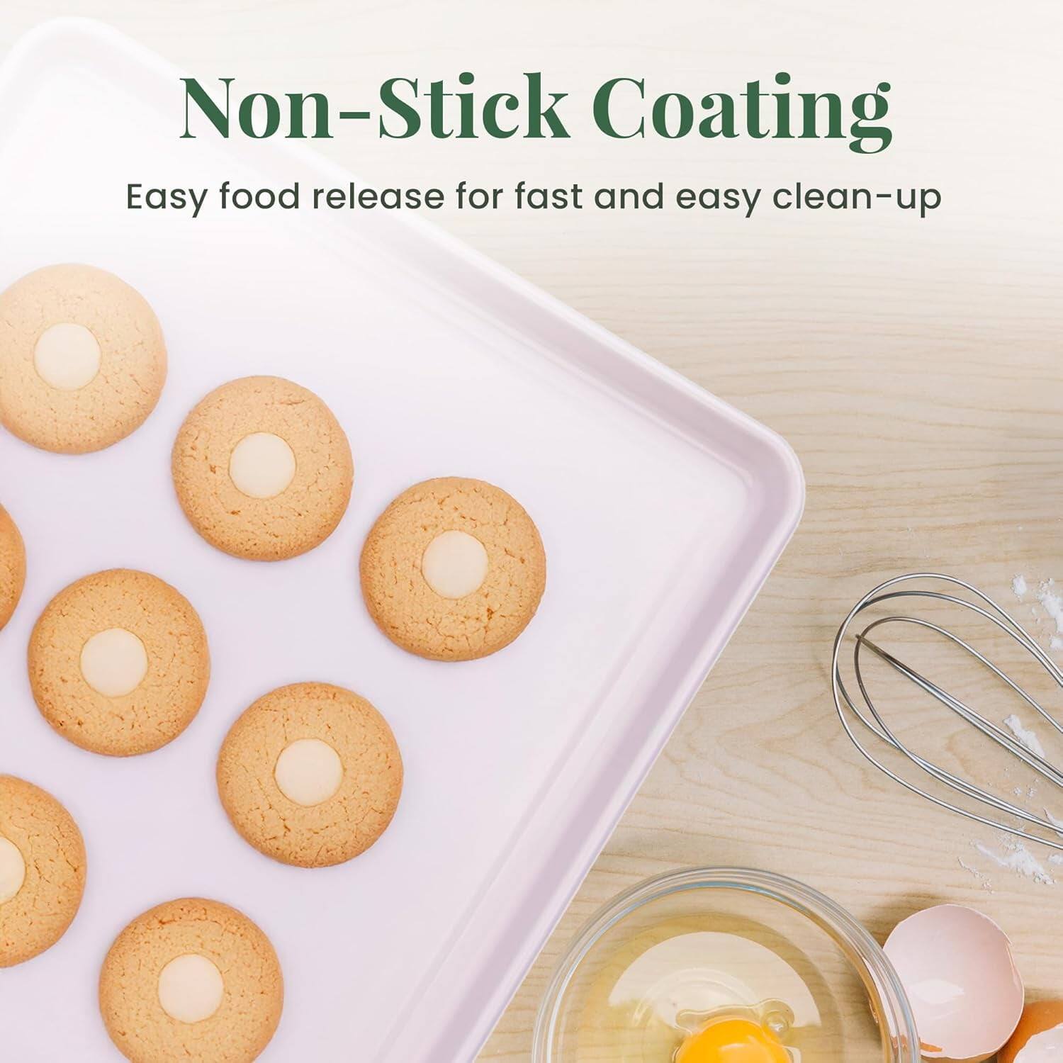 Non-Stick Coating  
Easy food release for fast and easy clean-up
