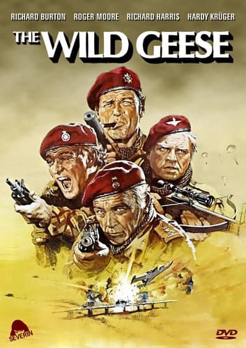 Front. The Wild Geese   - DVD.