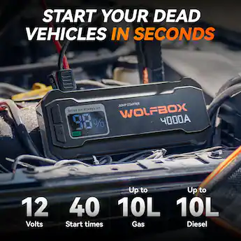 battery booster box walmart 12/24V 5000A Professional Jump Starter (288Wh) ensuring youre always prepared.[ User MDHAND 5000A Peak 12V 99800mAh
