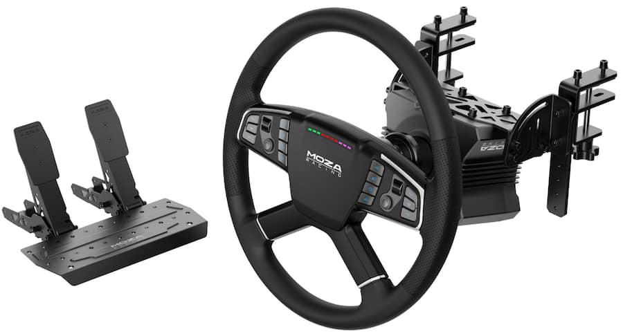 Moza Racing Truck Simulator Sim Racing Bundle for Windows (Pedals ...