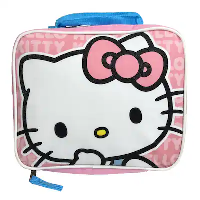 Hello Kitty 16" Pink Backpack with Rectangular Lunch Bag Hello Kitty 16" Pink Backpack with Rectangular Lunch Bag