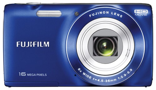 hooi fluweel Goed opgeleid Best Buy: Fujifilm FinePix JZ250 16.0-Megapixel Digital Camera Blue JZ250  BLUE