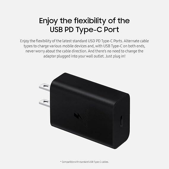 Enjoy the flexibility of the USB PD Type-C Port

Enjoy the flexibility of the latest standard USB PD Type-C Ports. Alternate cable types to charge various mobile devices and, with USB Type-C on both ends, never worry about the cable direction. And there's no need to change the adapter plugged into your wall outlet. Just plug in!

*Compatible with standard USB Type-C cables.