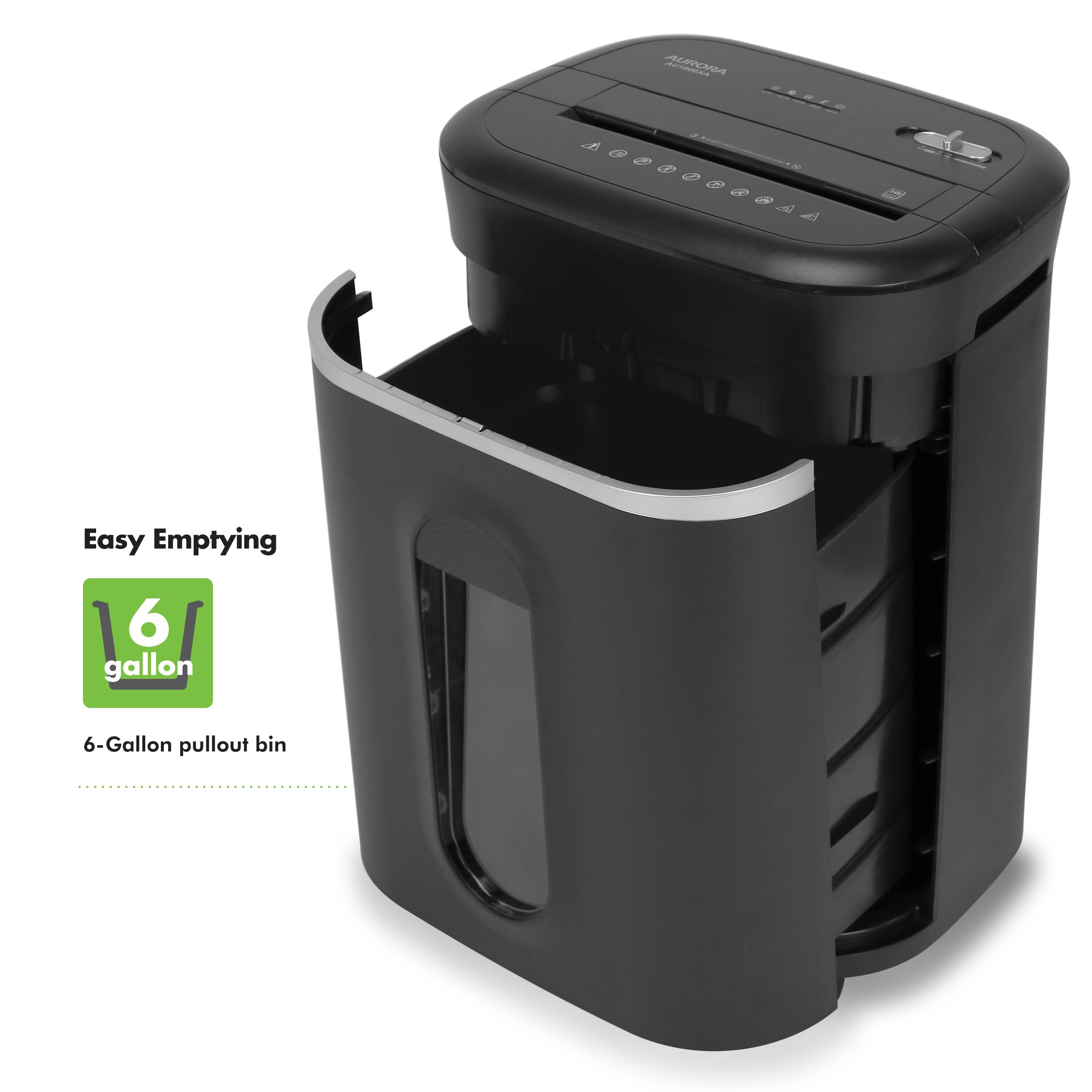 ALORA F Easy Emptying 16! 6 gallon 6-Gallon pullout bin