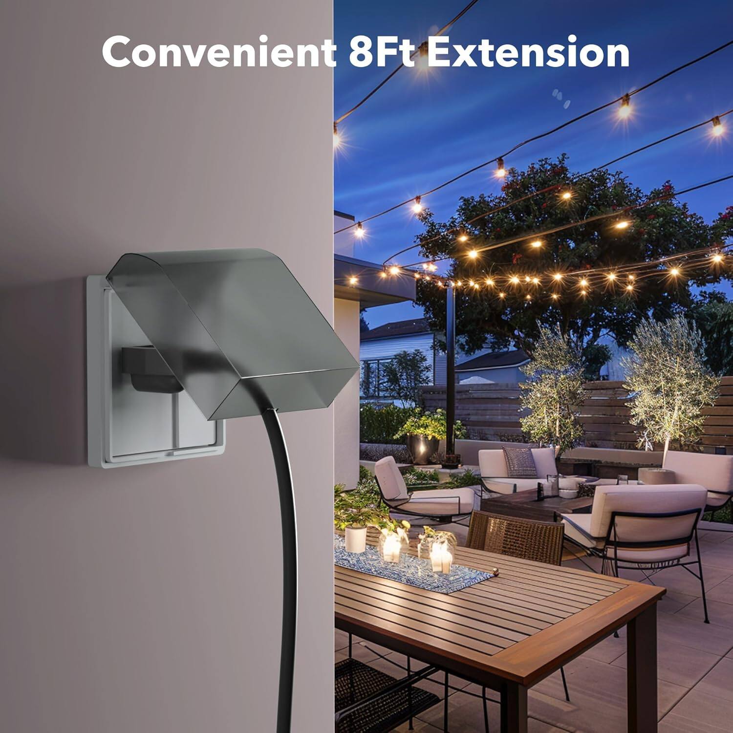 Convenient 8Ft Extension