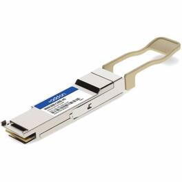 AddOn - Mellanox® MMA1B00-C100D Compatible TAA 100GBase-SR4 QSFP28 Transceiver (MMF, 850nm, 100m, MPO, DOM) - For Data - Black