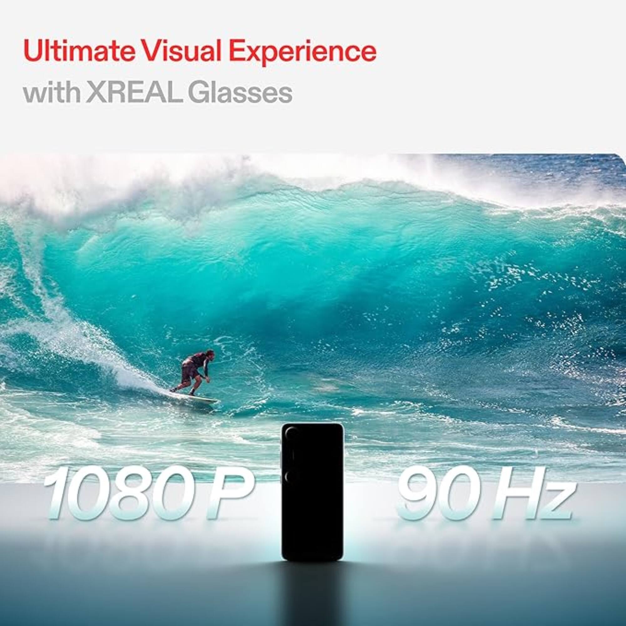 Ultimate Visual Experience with XREAL Glasses 1080P 90Hz