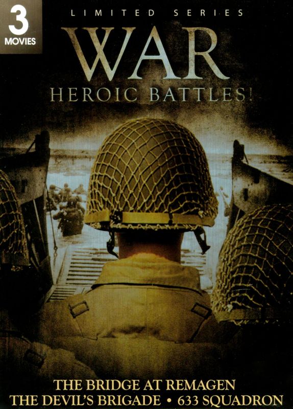  War: Heroic Battles! - The Bridge at Remagen/The Devil's Brigade/633 Squadron [DVD]