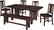 Angle Standard. Walker Edison - Meridian 6-Piece Dining Furniture Set.