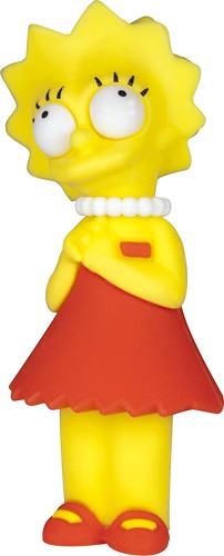 Best Buy: The Simpsons Lisa 8GB USB 2.0 Flash Drive Yellow/Red TS